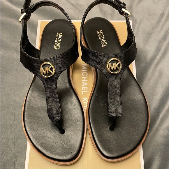 Michael Kors Black Women's Sandals - Picture 1 of 4